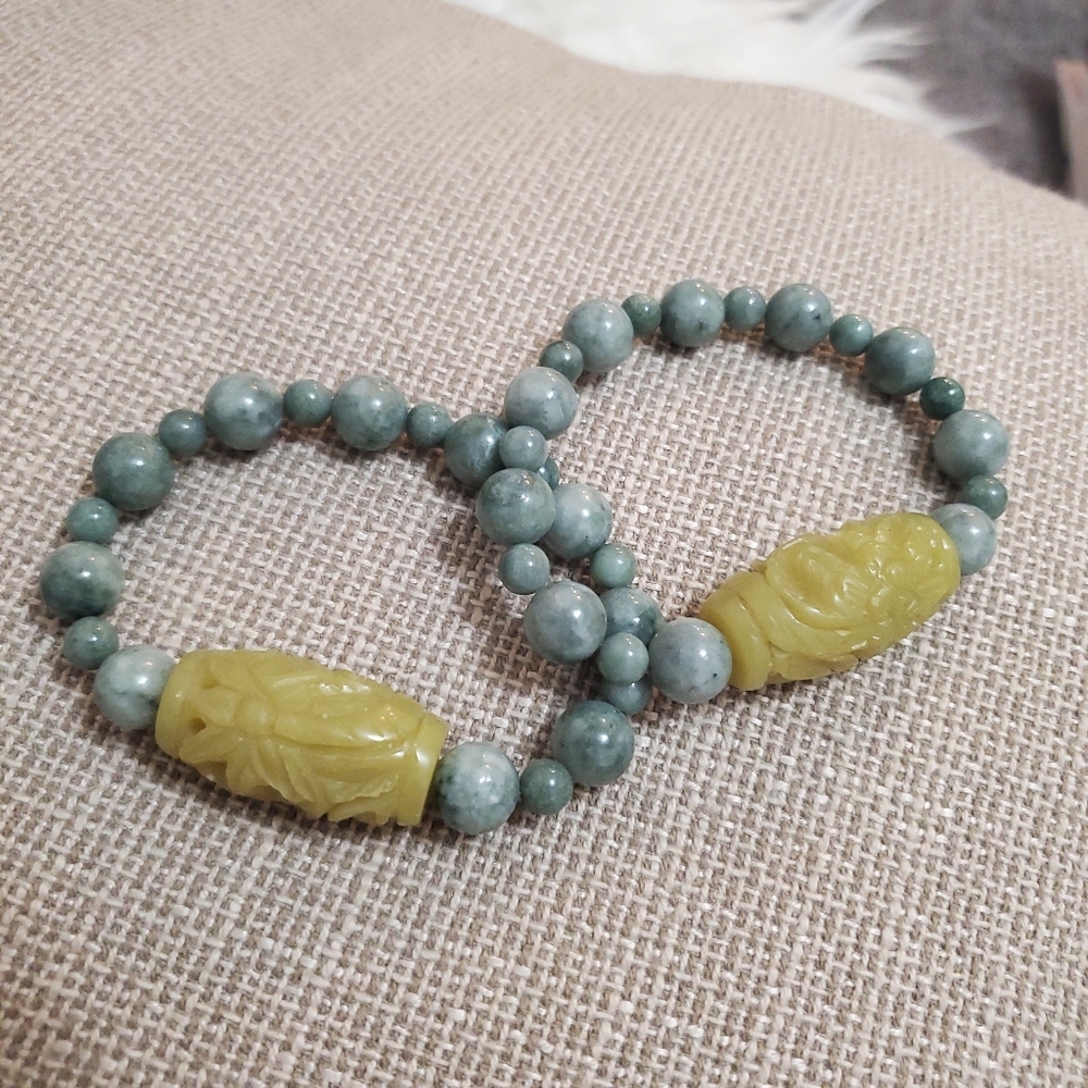 Genuine jade bracelet